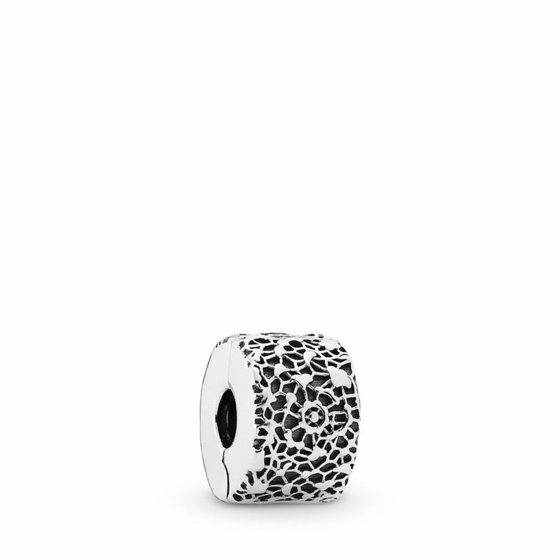 Pandora Layers Of Lace Charm - Sterling Silver - Canada | KV9722PF